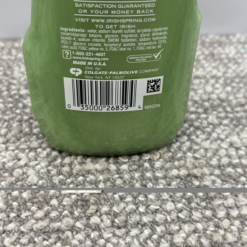 Irish Spring GEAR Advanced Performance Body Wash 24 Hour Fresh Odor Neutralize
